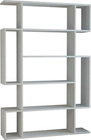Biblioteca MITO, alb, PAL melaminat, 109x26x161 cm