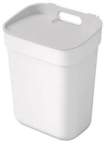 Cos de gunoi, Curver, plastic, alb, 10 L, 25x18.6x32.9 cm