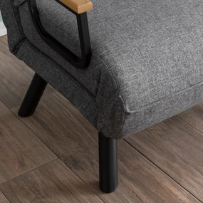 Fotoliu Sando Single Gri deschis