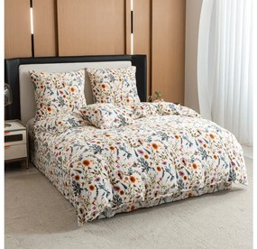 Lenjerie cocolino HERBALIS crem Dimensiune lenjerie de pat: 2 buc 70 x 90 cm | 200 x 220 cm