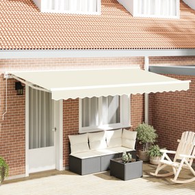 vidaXL Material de înlocuire pentru copertină Crem 400 x 200 cm Pânză