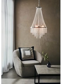Lustră de cristal pe cablu Markslöjd 108125 ALLINGTON 3xE14/25W/230V