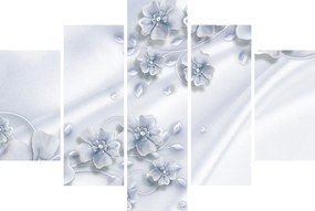 Tablou - Design flori (150x105 cm)
