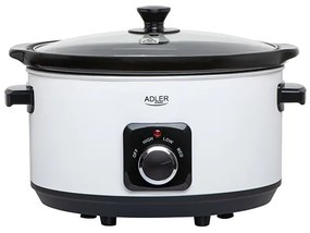 Slow Cooker Adler AD 6413W, 5,8 L