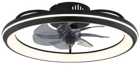 Lustra LED cu ventilator si telecomanda CELESTE 03643 GL