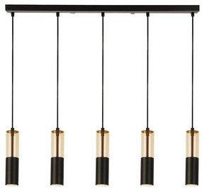Lustra cu 5 pendule design modern Merrygold