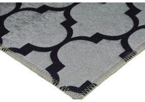 Covor gri lavabil 80x50 cm - Vitaus