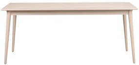 Masă de dining extensibilă din lemn masiv de stejar 180x90 cm Tyler - Rowico