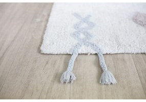 Covor pentru copii crem lavabil/țesut manual din bumbac 140x200 cm Kim – Lorena Canals