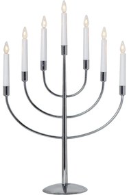 Decorațiune luminoasă de Crăciun argintie cu alimentare la priză Titus – Star Trading