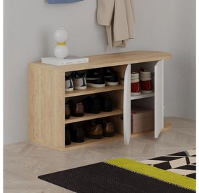 Pantofar Lisane (stejar + alb) . 1094660