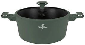 Oala aniaderenta cu interior titan 28 cm Green Matte Collection Berlinger Haus BH 8202