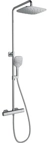 Ravak X070141 - Set de duș FREE cu baterie termostatică, crom lucios