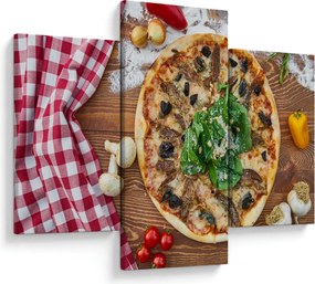 Tablou cu pizza (90x60 cm)