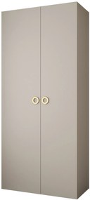 Dulap de haine 110 cm Carmela 40-1 (Cașmir + Auriu). 1126508