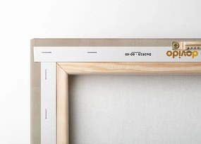 Tablou japandi cu cercuri moderne