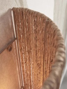 Aplica de perete eco din iuta Iguazu half 32cm nat