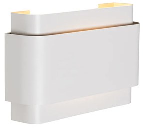 Aplică industrială albă cu 2 lumini - Coen