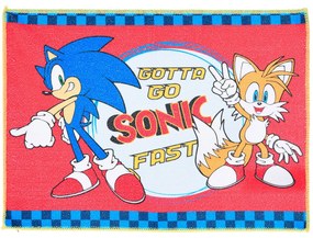 Sonic Ariciul Gotta Go prosop de mână, prosop de față, prosop 40x30 cm