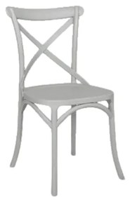 Set 4 scaune BALLINT-POLIPROPILENA- HORECA - GRI