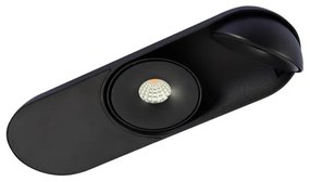 Spot LED modern directionabil aplicat tavan/plafon TORONTO 2 negru