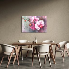 Tablou - Orhidee, acvariu (90x60 cm)