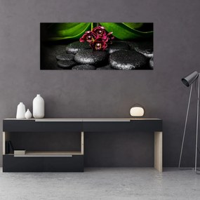 Tablou - Pietre de lavă (120x50 cm)