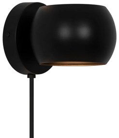 Aplica de perete cu lumina ambientala sus / jos Belir Black