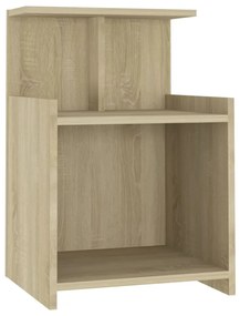 806181 vidaXL Noptieră, stejar sonoma, 40x35x60 cm, PAL