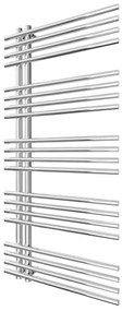 Radiator portprosop INOX 368W/230V 109x53 cm oțel inoxidabil/crom lucios
