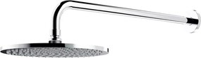 Palarie de dus cu brat Omnires Slimline finisaj crom lucios ø25 cm 1 functie