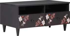 vidaXL Masă de cafea Multicolour 80 x 54 x 40 cm Lemn de mango solid