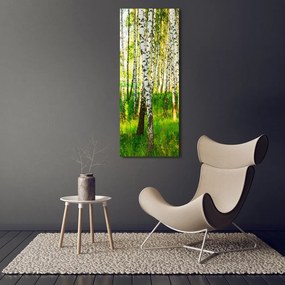 Print pe canvas Pădurea de mesteacăn