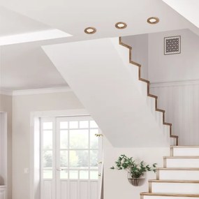 LED Spot WOODY 5,5W 230V 4000K nucă, Ø 10 cm