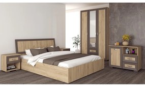Dormitor Cezar, 120x53x204 cm, K003