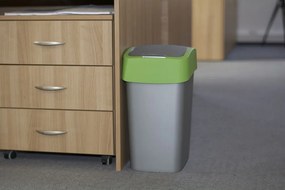 Coș de gunoi FLIPBIN 25l - verde CURVER