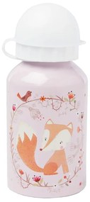 Sticlă pentru apă Sass & Belle Woodland, 300 ml, roz