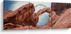 Tablou - Nevada (cu ceas) (90x30 cm)