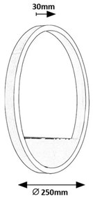 Aplica de perete LED design modern Thrac