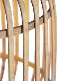 Lampă suspendată rustică din ratan cu 3 lumini - Manila