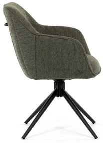 Set de scaune de sufragerie cu mecanism deîntoarcere HC-536 GRN2, 2 buc.