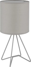 Globo 21734G - Lampă de masă TAMIAN 1xE14/40W/230V gri