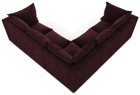 Colțar burgundy Manao – Makamii