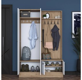 Mobilier Hol Bivake 2 (alb + Nuc) . 1093973