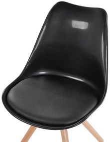 Scaun de sufragerie Doha (negru). 1009800