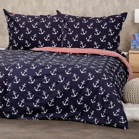 Lenjerie de pat din bumbac 4Home Marine, 140 x 200 cm, 70 x 90 cm