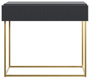 Măsuță consolă Vertigo V4  (negru + auriu). 1098993