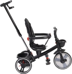 Tricicleta pliabila cu copertina NOVOKIDS™ Classico Trike , Pedale si maner pentru parinti, Scaun reversibil cu rotire 360 grade , Functie Free