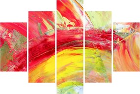 Tablou cu abstracție - pictura (150x105 cm)