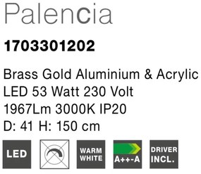 Lustra cu 5 pendule LED design modern Palencia